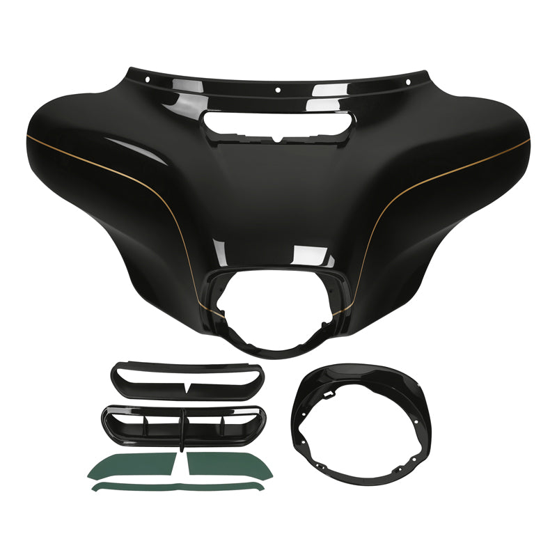 HR3 Black Quartz 2016UL Outer Batwing Fairing Cowl Upper 2016 ELECTRA GLIDE ULTRA LIMITED LOW(FLHTKL)