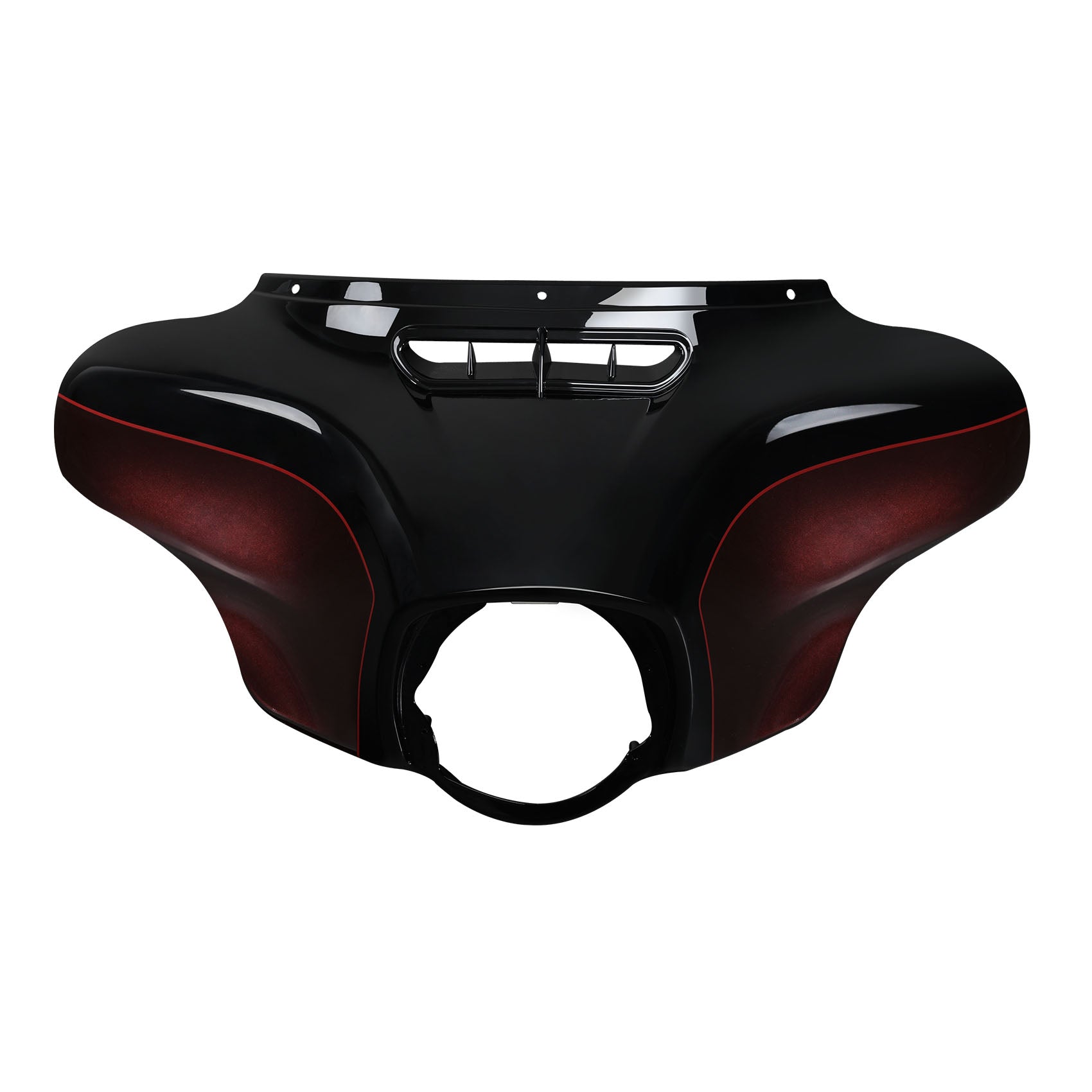 HR3 Midnight Crimson / Vivid Black 2022UL Outer Batwing Fairing Cowl Upper ULTRA LIMITED 2022 (FLHTK)