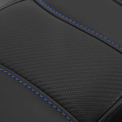 C.C. RIDER Rider Backrest Driver Backrest Pad For Harley Touring CVO Street Glide Road Glide Electra Glide Road King, 2009-2023