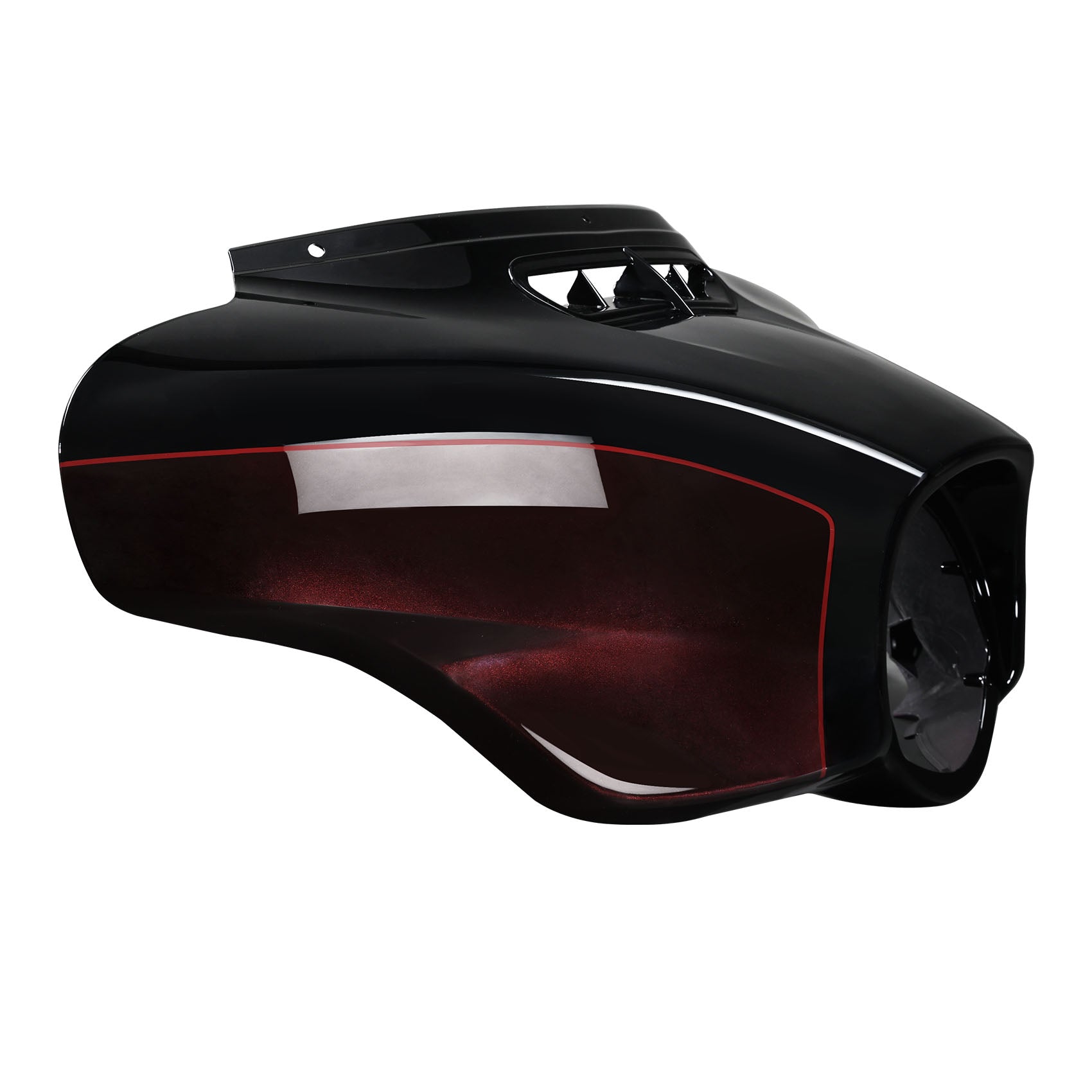 HR3 Midnight Crimson / Vivid Black 2022UL Outer Batwing Fairing Cowl Upper ULTRA LIMITED 2022 (FLHTK)