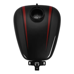 HR3 Dark Alloy / Black Denim Gas Tank For 2008-2023 Harley Touring Models