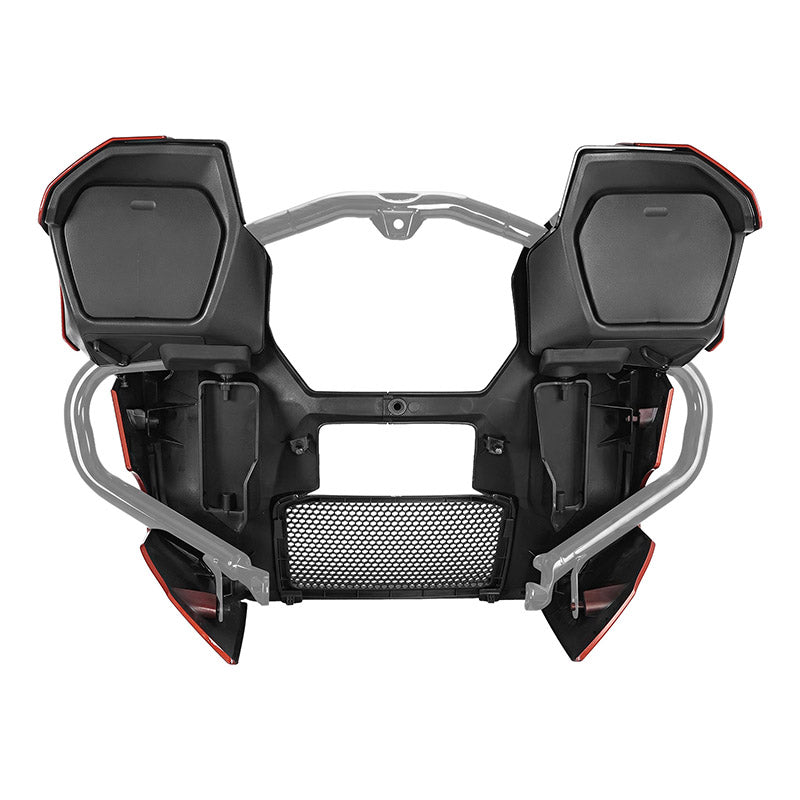 HR3 Whiskey Fire Vented Lower fairings Fits  for Harley CVO Road Glide 2023-2026