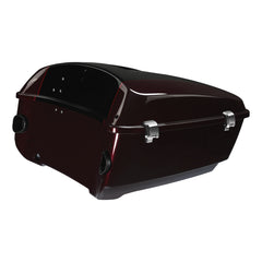 HR3 Midnight Crimson / Vivid Black 2022UL King Size Touring Trunk Luggage with Speaker Cut Outs For Harley Touring 2014-2024