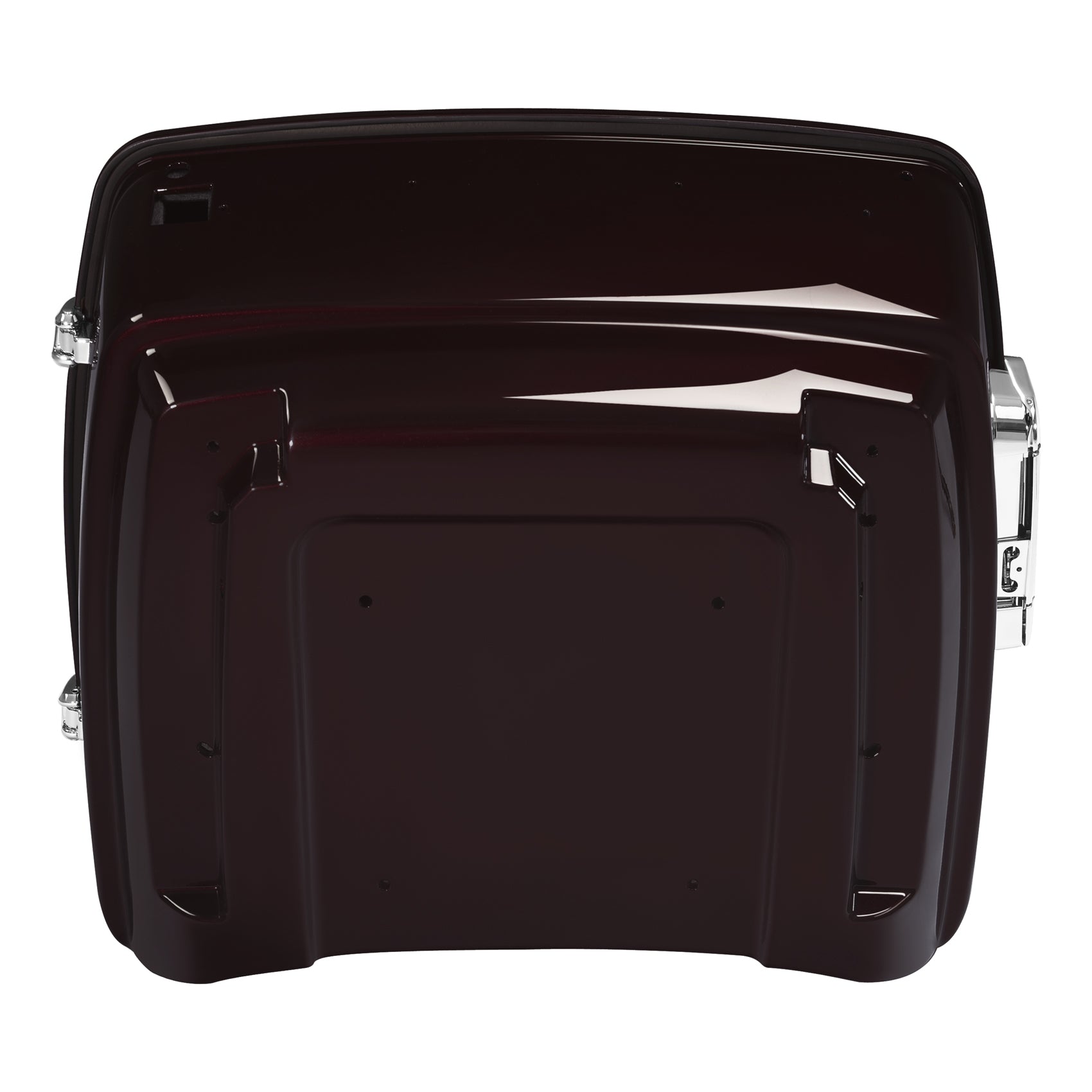 HR3 Midnight Crimson / Vivid Black 2022UL King Size Touring Trunk Luggage with Speaker Cut Outs For Harley Touring 2014-2024