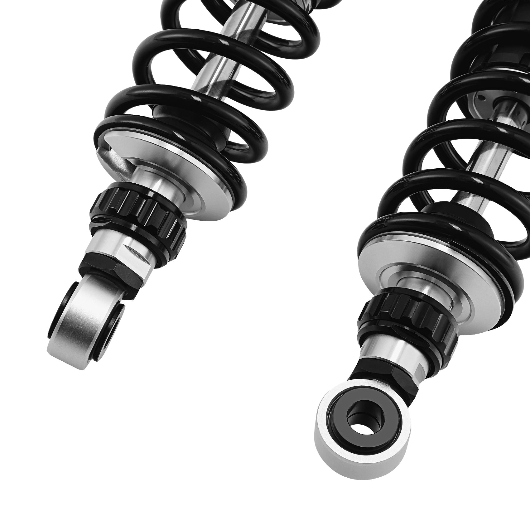Custom Chrome Remote Reservoir Rear Suspension Shocks Fit For Harley Electra Street Glide 1994-2024