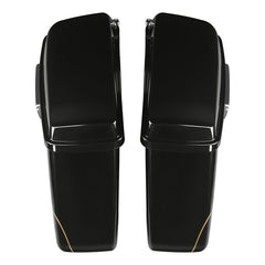 HR3 Black Quartz 2016UL Hard Saddlebags (Regular) For 14-23 Harley Touring