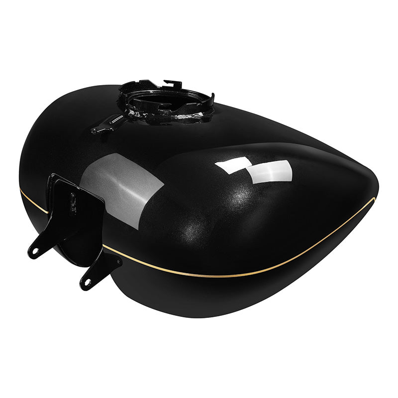 HR3 Black Quartz 2016UL Fuel Gas Tank For 2008-2023 Harley Touring Model