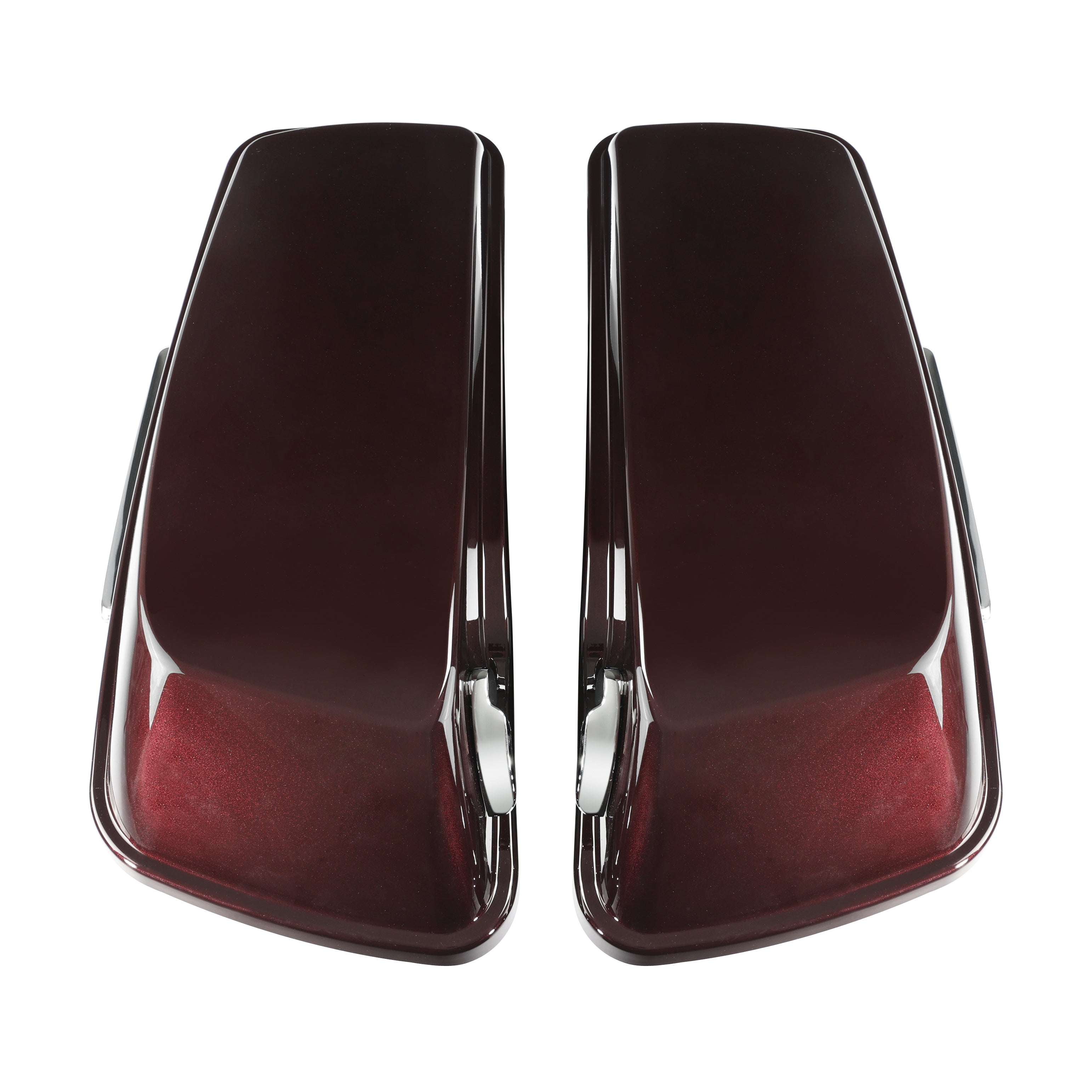 HR3 Midnight Crimson / Vivid Black 2022UL Hard Saddlebags (Regular) For Harley Touring 2014-2023