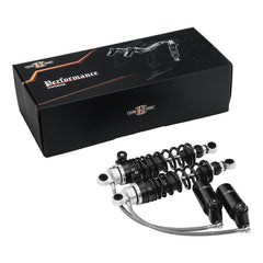 Custom Chrome Remote Reservoir Rear Suspension Shocks Fit For Harley Electra Street Glide 1994-2024