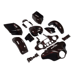 HR3 Midnight Crimson / Vivid Black For Harley STREET GLIDE SPECIAL (FLHXS ) Fairing Kit 2014-2023