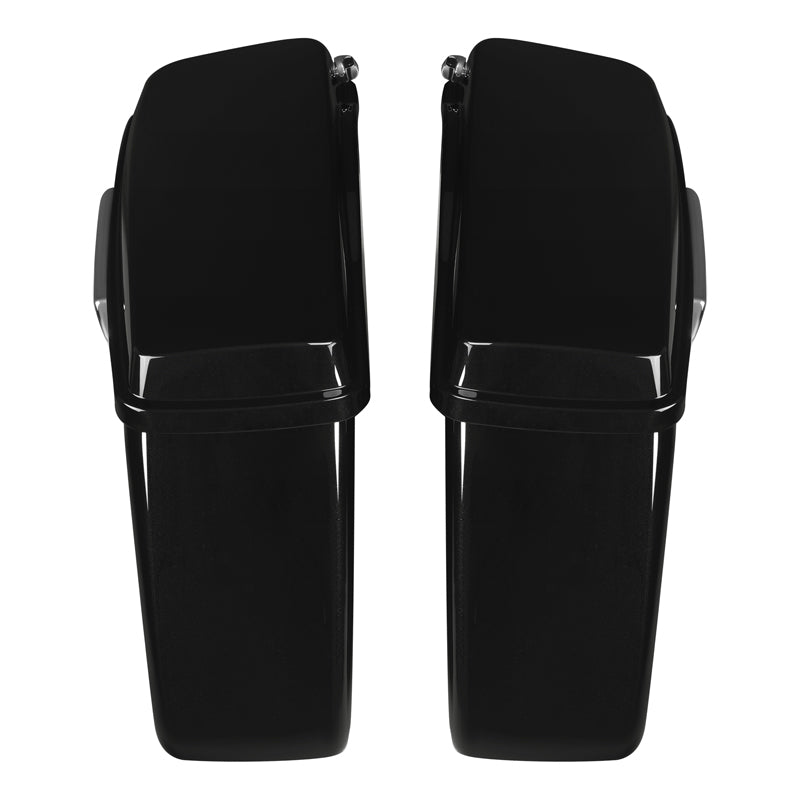 HR3 Black Quartz 2017RGU Hard Saddlebags (Regular) For 14-23 Harley Touring
