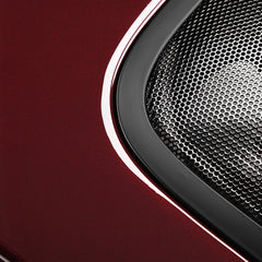 HR3 Mysterious Red Sunglo CVO Saddlebag Lids With 5" x 7" Speaker Cutouts For Harley Touring Models 2015-2023
