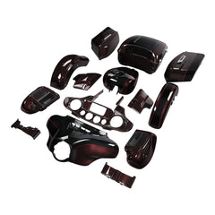 HR3 Midnight Crimson / Vivid Black 2022UL Complete Body Fairing Kit For Harley Ultra Limited FLHTK 14-23