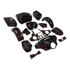 HR3 Midnight Crimson / Vivid Black 2022UL Complete Body Fairing Kit For Harley Ultra Limited FLHTK 14-23