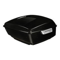 HR3 Black Quartz 2017RGU King Size Touring Trunk Luggage with Speaker Cut Outs For 14-24 Harley Touring