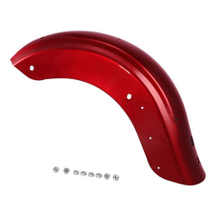 HR3 Velocity Red Sunglo 2016S Motorcycle Rear Fender Mudguard For Harley 2014-2023 FLHX FLHXS, 2015-2023 FLTRX FLTRXS