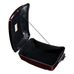 HR3 Twisted Cherry 13.7" King Size Touring Trunk Luggage For 14-24 Harley Touring