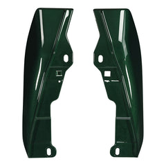 HR3 Deep Jade Pearl Mid-Frame Air Deflectors For Harley Touring and Trike Models 09-24