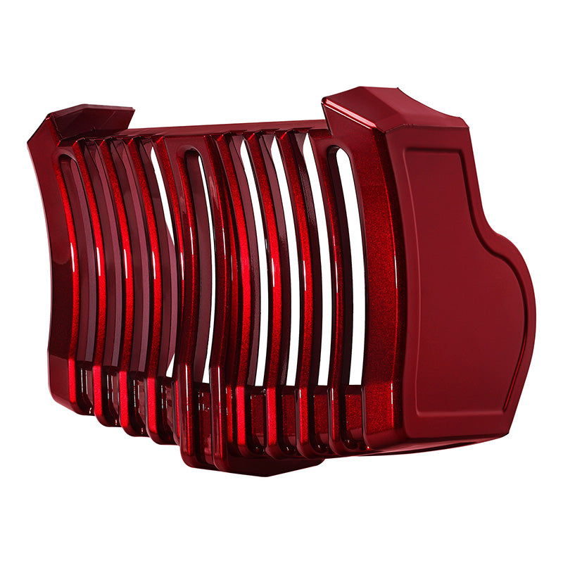 HR3 Velocity Red Sunglo 2017S Harley Oil Cooler Cover For Harley Touring 2017-2023[Restocking]