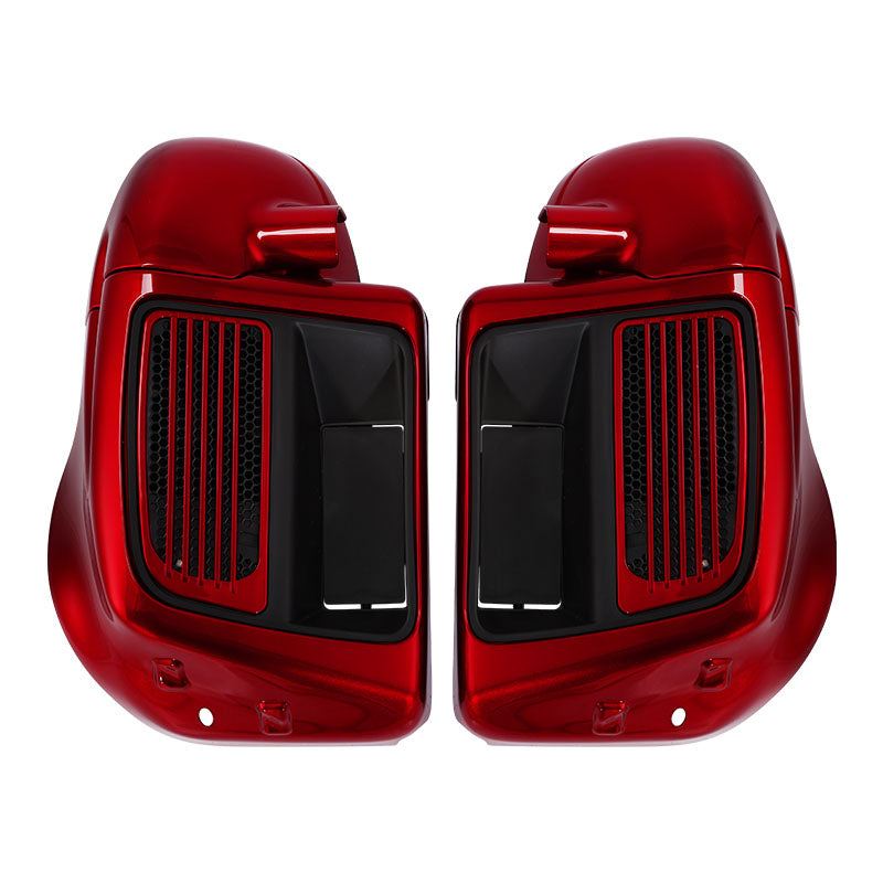 HR3 Velocity Red Sunglo 2017S Vented Lower Fairing Kit For Harley Touring Models 2014-2023 (Fits water cooled models)