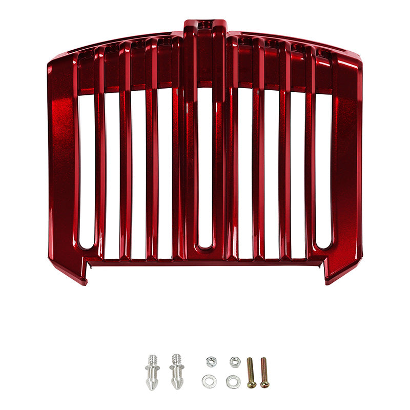 HR3 Velocity Red Sunglo 2017S Harley Oil Cooler Cover For Harley Touring 2017-2023
