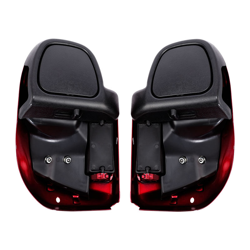 HR3 Velocity Red Sunglo 2017S Vented Lower Fairing Kit For Harley Touring Models 2014-2023 (Fits water cooled models)