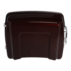 HR3 Midnight Crimson / Vivid Black 2022UL 10.7" Chopped Style Touring Trunk Luggage For 14-24 Harley Touring