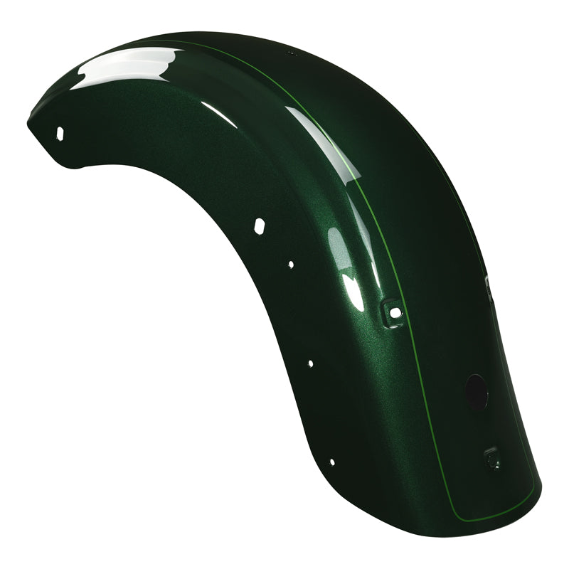 HR3 Deep Jade Pearl Motorcycle Rear Fender Mudguard For Harley 2014-2023 FLHX FLHXS, 2015-2023 FLTRX FLTRXS
