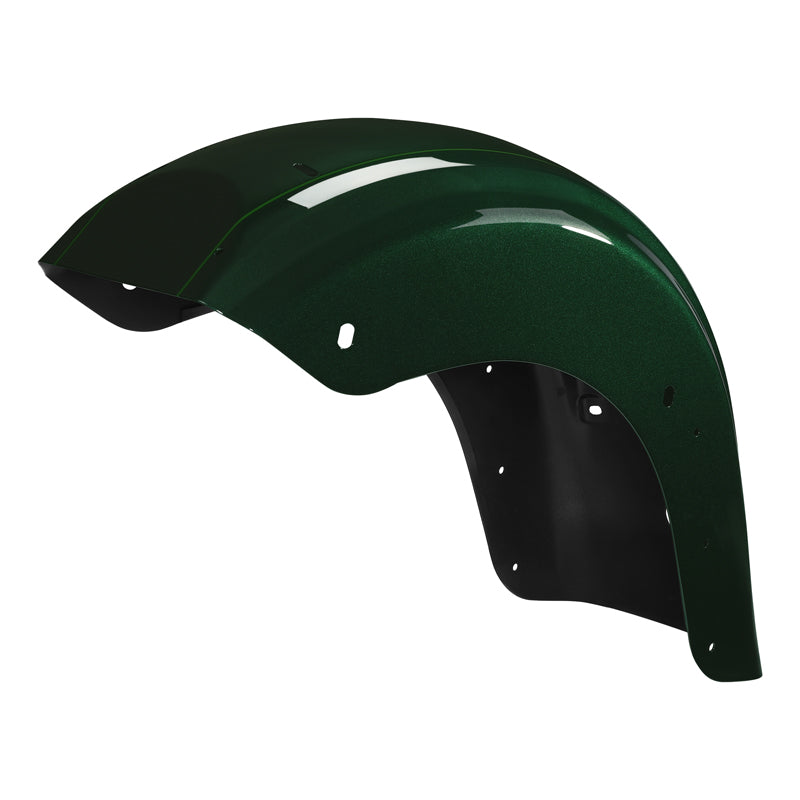 HR3 Deep Jade Pearl Motorcycle Rear Fender Mudguard For Harley 2014-2023 FLHX FLHXS, 2015-2023 FLTRX FLTRXS