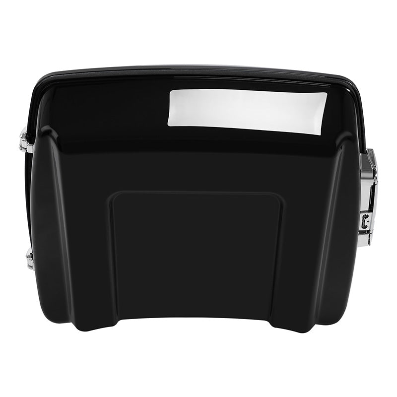 HR3 Candy Cobalt / Indigo Ink 10.7" Chopped Style Touring Trunk Luggage For 14-24 Harley Touring