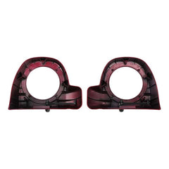 HR3 Velocity Red Sunglo Lower Fairing Speaker Pods For Harley Touring Models 2014-2024
