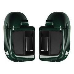 HR3 Deep Jade Pearl Vented Lower Fairing Kit For Harley Touring models 2014-2024