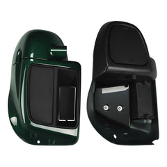 HR3 Deep Jade Pearl Vented Lower Fairing Kit For Harley Touring models 2014-2024