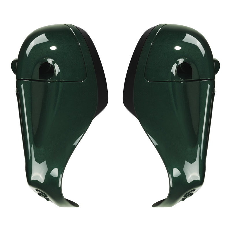 HR3 Deep Jade Pearl Vented Lower Fairing Kit For Harley Touring models 2014-2024
