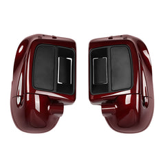 HR3 Mysterious Red Sunglo Vented Lower Fairing Kit With 6.5" Speaker Pods For Harley Touring models 2015-2024