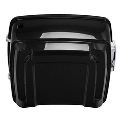 HR3 Black Quartz 2016RGS King Size Touring Trunk Luggage with Speaker Cut Outs For 14-24 Harley Touring