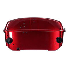 HR3 Velocity Red Sunglo 2017S King Size Touring Trunk Luggage with Speaker Cut Outs For 14-24 Harley Touring