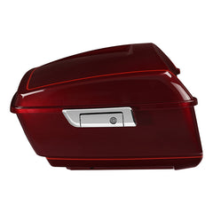 HR3 Mysterious Red Sunglo 2015UC 13.7" King Size Touring Trunk Luggage For 15-24 Harley Touring