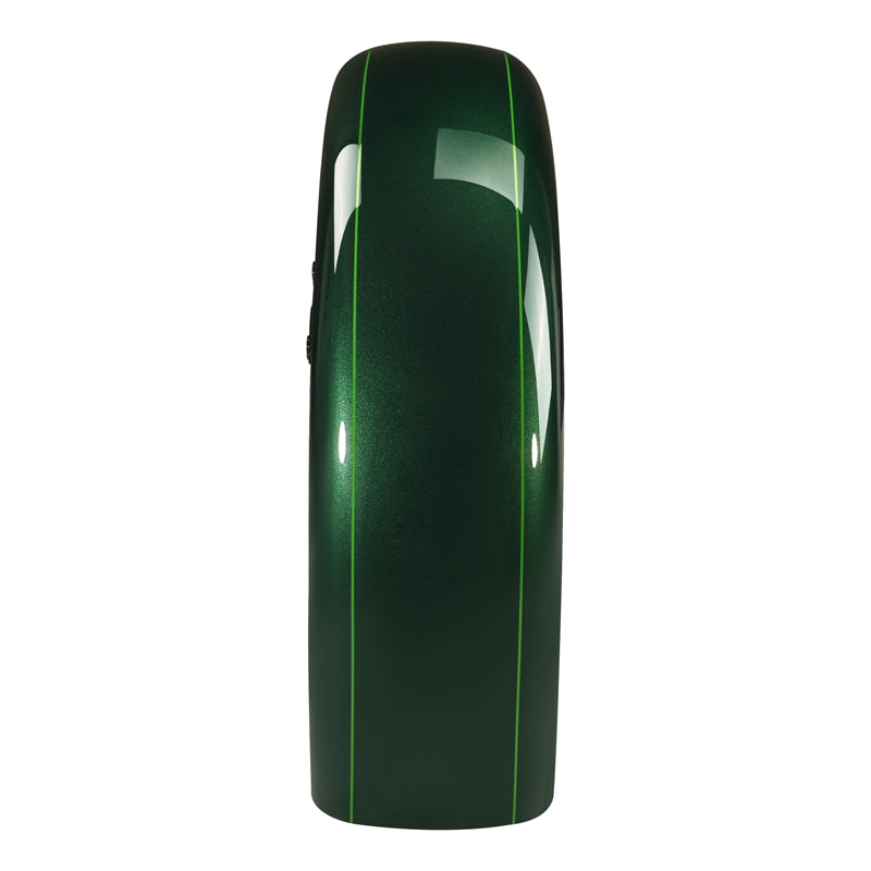 HR3 Deep Jade Pearl Motorcycle 18" Wide Tire Front Mudguard Fender For Harley Touring Models 2014-2023