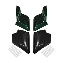 HR3 Deep Jade Pearl CVO Stretched Side Covers 2015 STREET GLIDE SPECIAL (FLHXS )