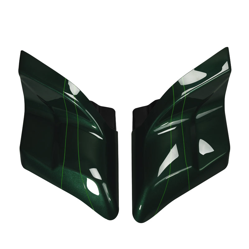 HR3 Deep Jade Pearl CVO Stretched Side Covers 2015 STREET GLIDE SPECIAL (FLHXS )