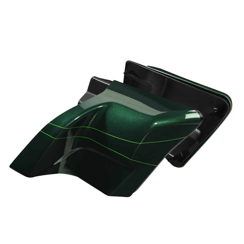 HR3 Deep Jade Pearl CVO Stretched Side Covers 2015 STREET GLIDE SPECIAL (FLHXS )