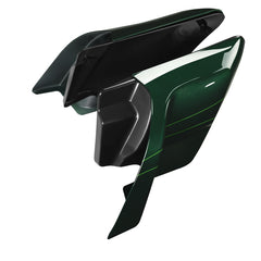 HR3 Deep Jade Pearl CVO Stretched Side Covers 2015 STREET GLIDE SPECIAL (FLHXS )