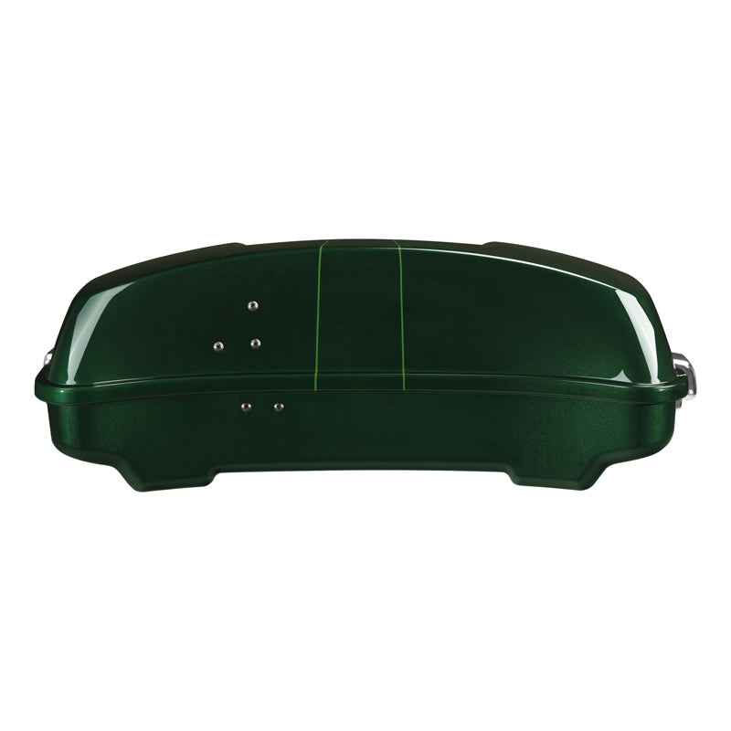 HR3 Deep Jade Pearl 5.5" Razor Style Touring Trunk Luggage For 14-24 Touring