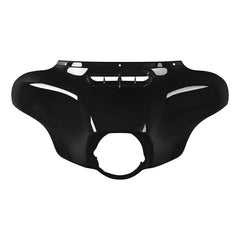 Custom Chrome Gloss Black Front Batwing Outer Fairing Fit For Harley Electra Street Tri Glide '14-'23