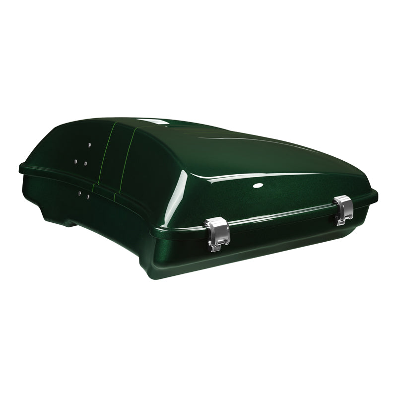 HR3 Deep Jade Pearl 5.5" Razor Style Touring Trunk Luggage For 14-24 Touring