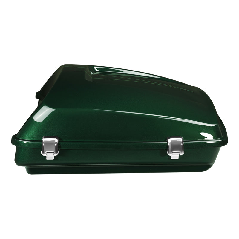 HR3 Deep Jade Pearl 5.5" Razor Style Touring Trunk Luggage For 14-24 Touring