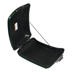 HR3 Deep Jade Pearl 5.5" Razor Style Touring Trunk Luggage For 14-24 Touring