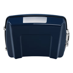 HR3 Billiard Blue 5.5" Razor Style Touring Trunk Luggage For 14-24 Harley Touring