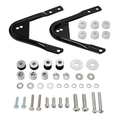 Detachable Two Up Luggage Rack Docking Hardware Kit For 1997-2008 Harley Touring FL